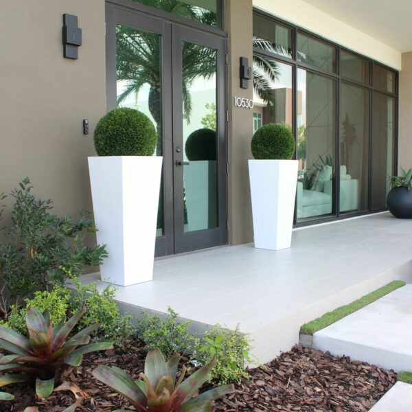 Large Beau Fibreglass Vase Topiary
