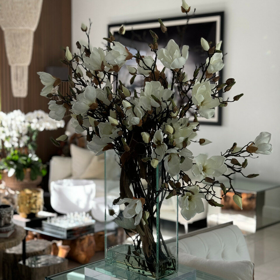 Artificial Magnolia Plant