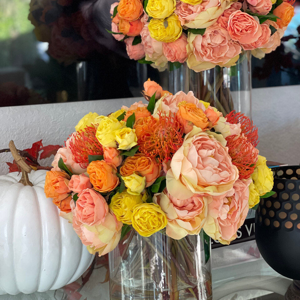 Harvest Collection · Rota Yellow Mixed Bouquet