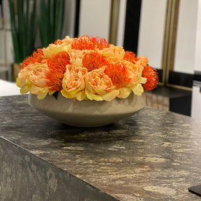 Harvest Collection · Newport Bowl Mixed Bouquet